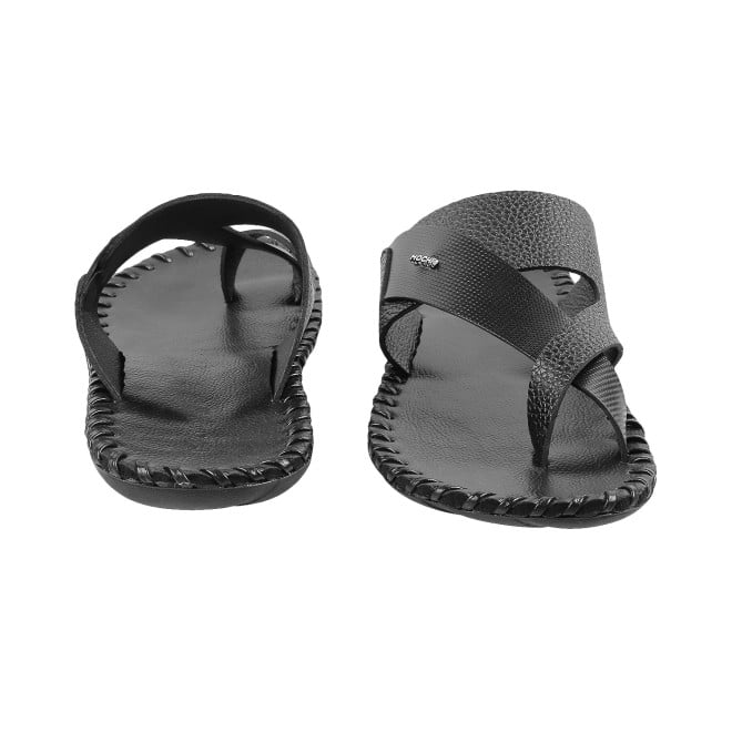 Mochi Men Black Ethnic Chappals (SKU: 16-909779-11-39)