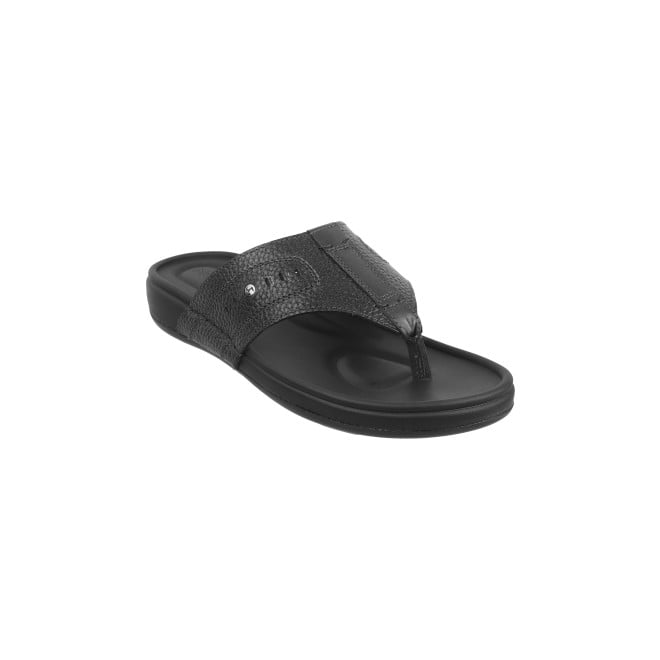 Mochi Men Black Casual Slippers (SKU: 16-916-11-40)