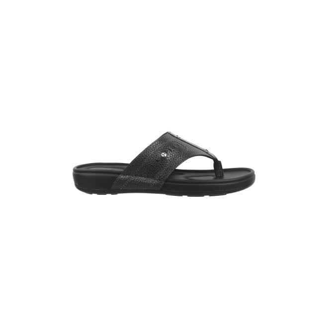 Mochi Men Black Casual Slippers (SKU: 16-916-11-40)