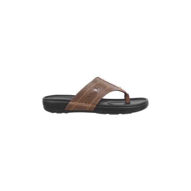 Mochi Men Tan Casual Slippers (SKU: 16-916-23-40)