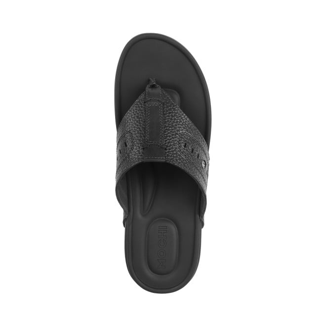 Mochi Men Black Casual Slippers (SKU: 16-916-11-40)