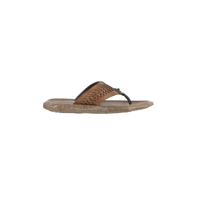 Mochi Men Tan Casual Slippers (SKU: 16-918-23-42)