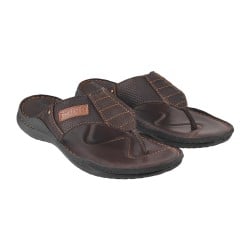 Men Brown Casual Slippers