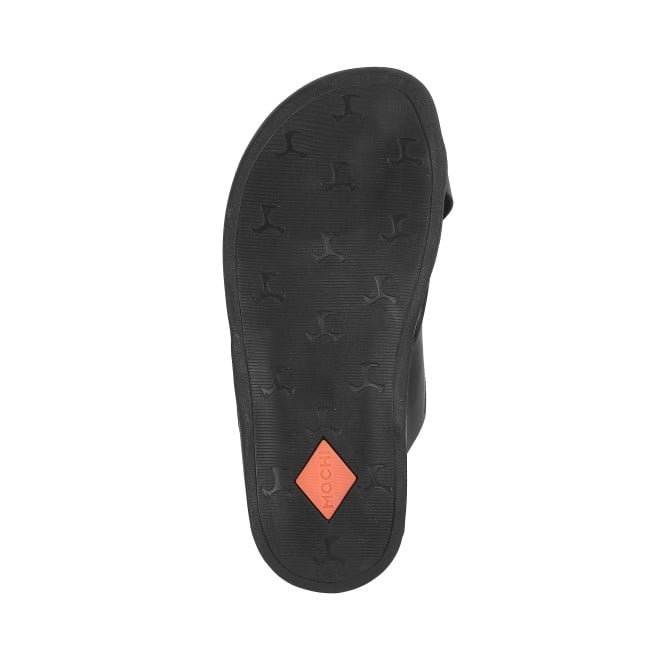 Mochi Men Black Casual Slippers (SKU: 16-920-11-40)