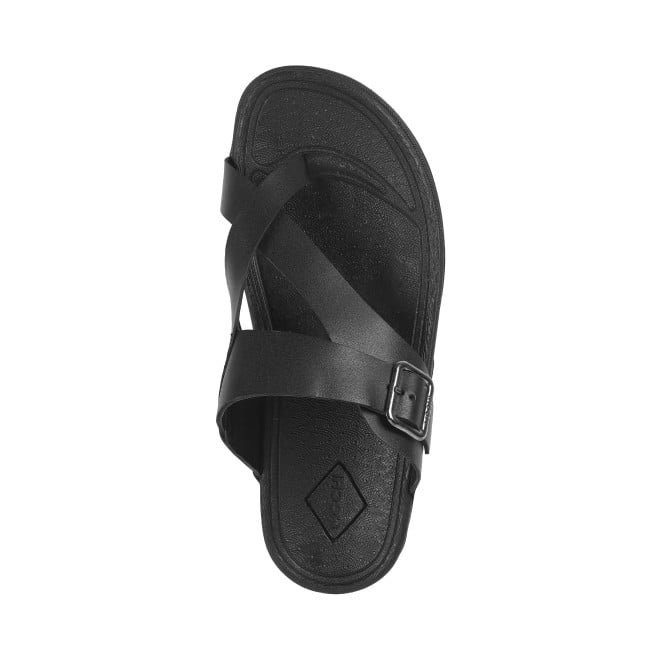 Mochi Men Black Casual Slippers (SKU: 16-920-11-40)