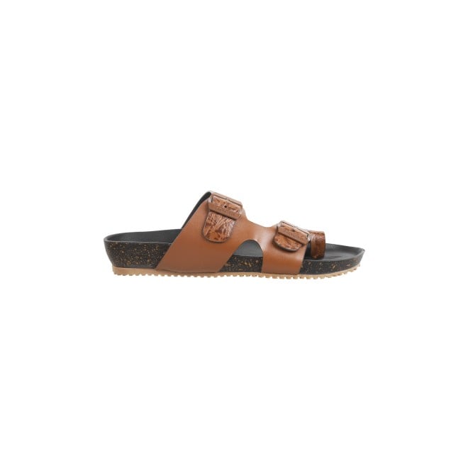 Mochi Men Tan Casual Slippers (SKU: 16-930-23-40)