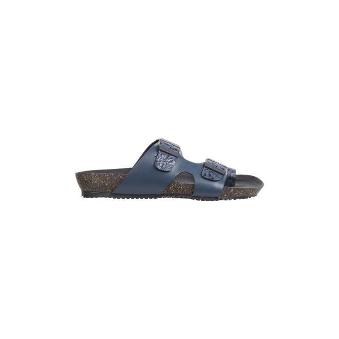 Mochi Men Blue Casual Slippers (SKU: 16-930-45-40)