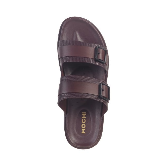 Mochi Men Wine Casual Slippers (SKU: 16-938-58-40)