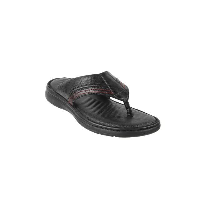 Mochi Men Black Casual Slippers (SKU: 16-943-11-40)