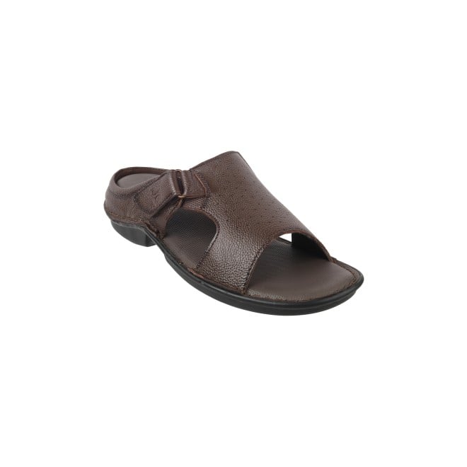 Mochi Men Brown Casual Slippers (SKU: 16-944-12-40)