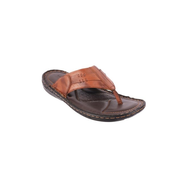 Mochi Men Tan Casual Slippers (SKU: 16-946-23-40)