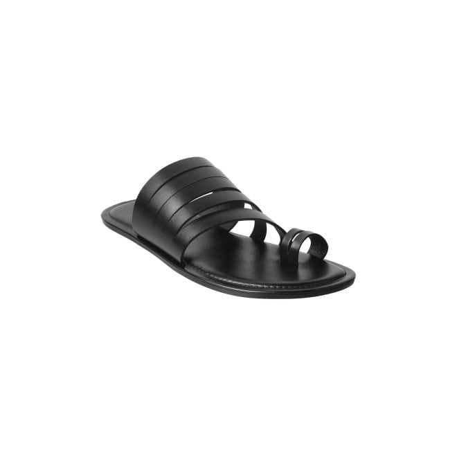 Mochi Men Black Casual Slippers (SKU: 16-949-11-40)