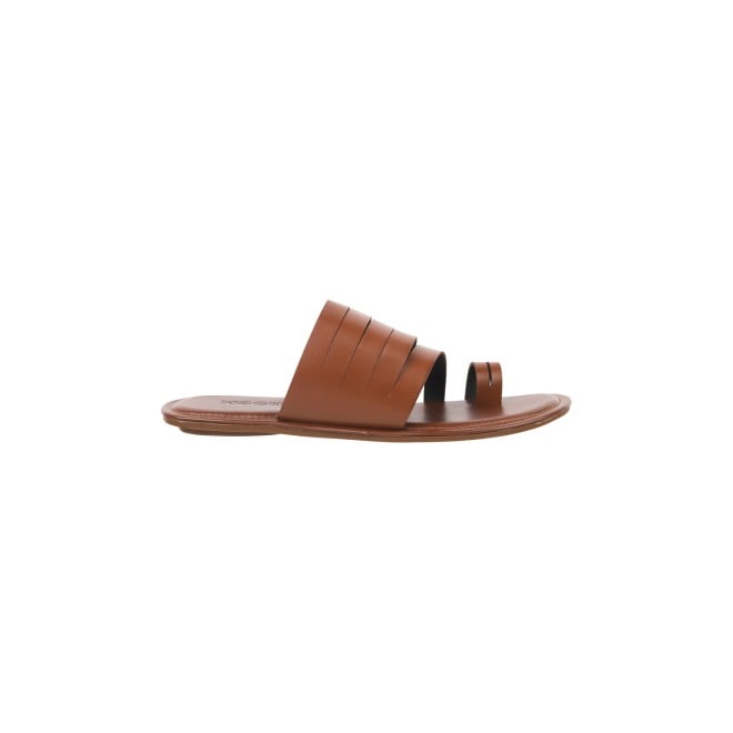 Mochi Men Tan Casual Slippers (SKU: 16-949-23-40)