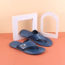 Men Blue Casual Slippers