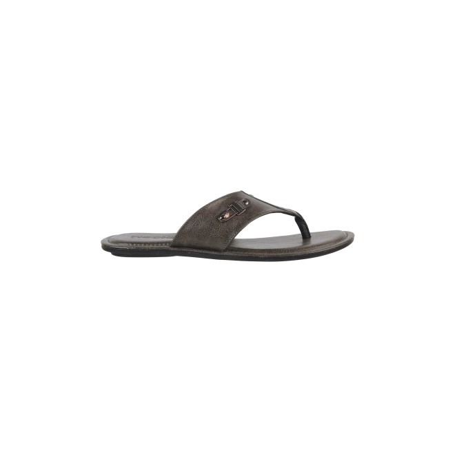 Mochi Men Brown Casual Slippers (SKU: 16-953-12-40)