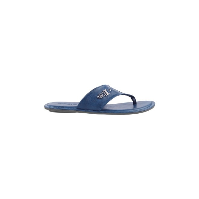 Mochi Men Blue Casual Slippers (SKU: 16-953-45-40)