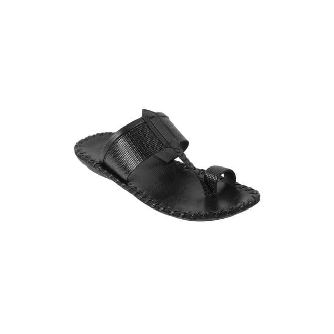 Mochi Men Black Casual Sandals (SKU: 16-955-11-40)