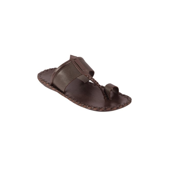 Mochi Men Brown Casual Sandals (SKU: 16-955-12-40)