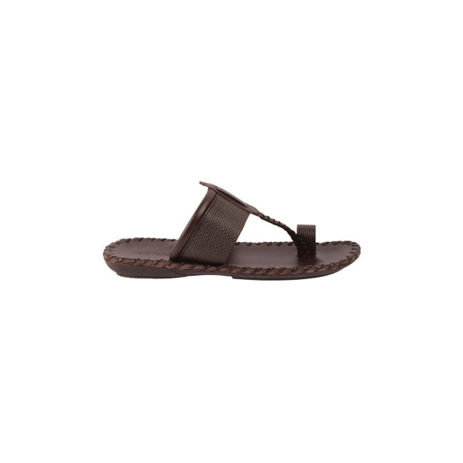 Mochi Men Brown Casual Sandals (SKU: 16-955-12-40)