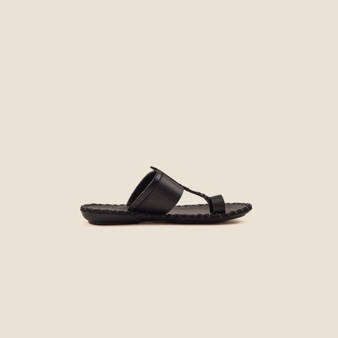Mochi Men Black Casual Sandals (SKU: 16-955-11-40)