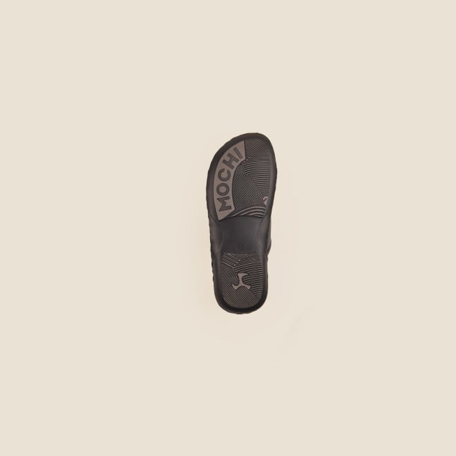 Mochi Men Black Casual Sandals (SKU: 16-955-11-40)
