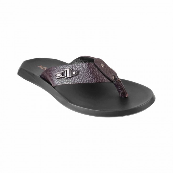 Buy Mochi Brown Casual Chappals Online 