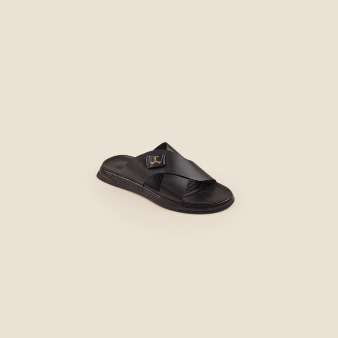 Mochi Men Black Casual Slip-Ons (SKU: 16-969-11-40)