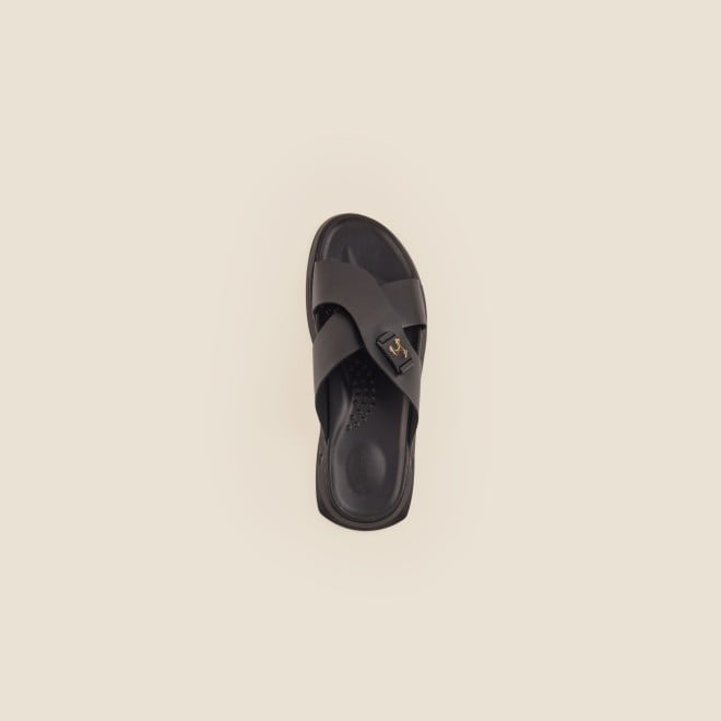 Mochi Men Black Casual Slip-Ons (SKU: 16-969-11-40)