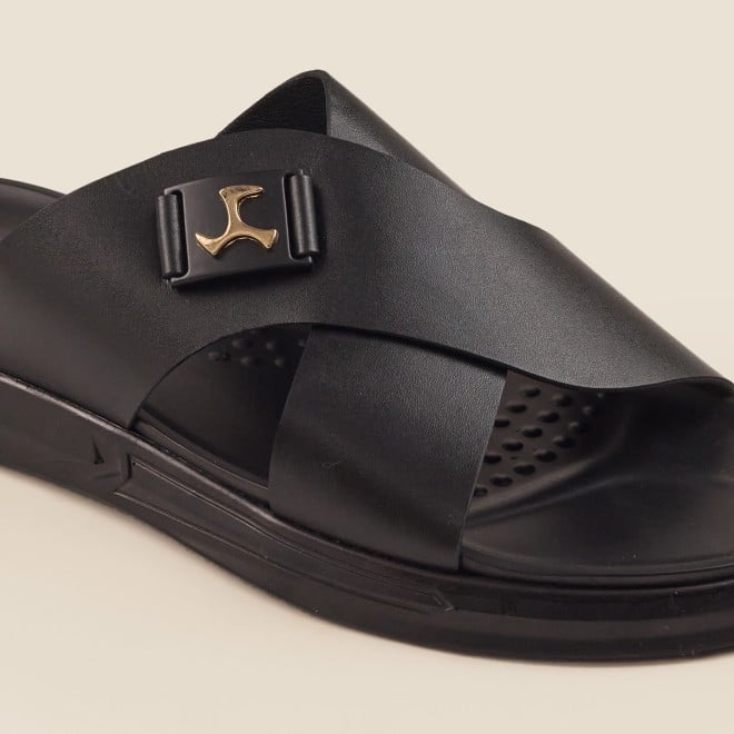 Mochi Men Black Casual Slip-Ons (SKU: 16-969-11-40)