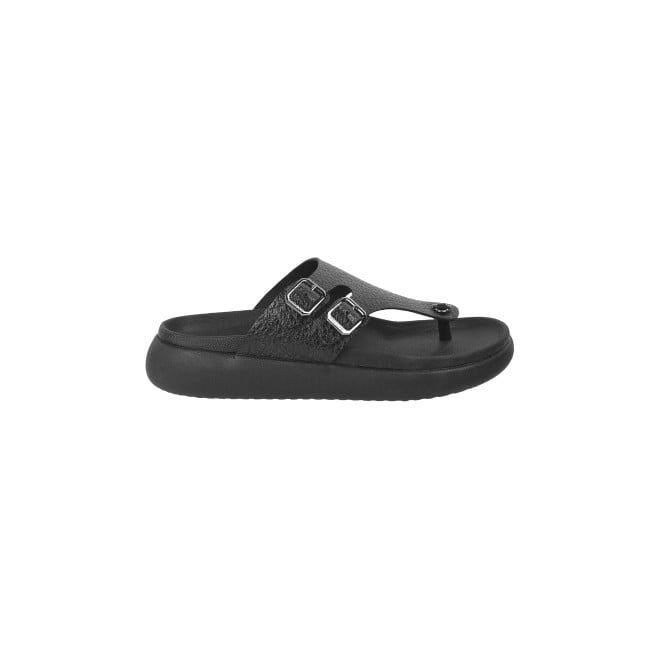 Mochi Men Black Casual Slippers (SKU: 16-970-11-41)