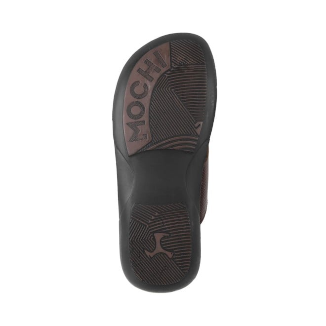 Mochi Men Maroon Casual Slippers (SKU: 16-973-44-41)