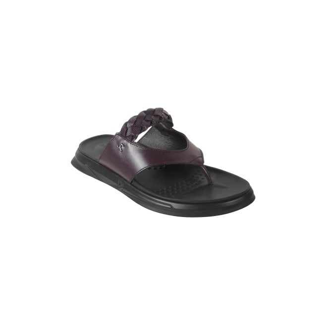 Mochi Men Brown Formal Chappals