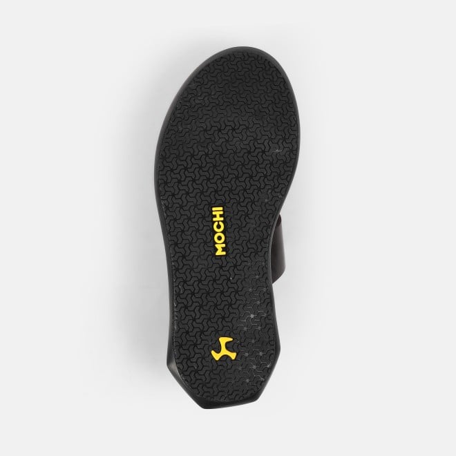 Mochi Men Brown Casual Slippers (SKU: 16-983-12-40)