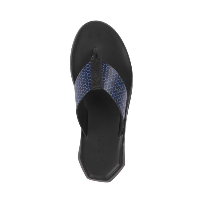 Mochi Men Black Casual Slippers (SKU: 16-987-11-40)