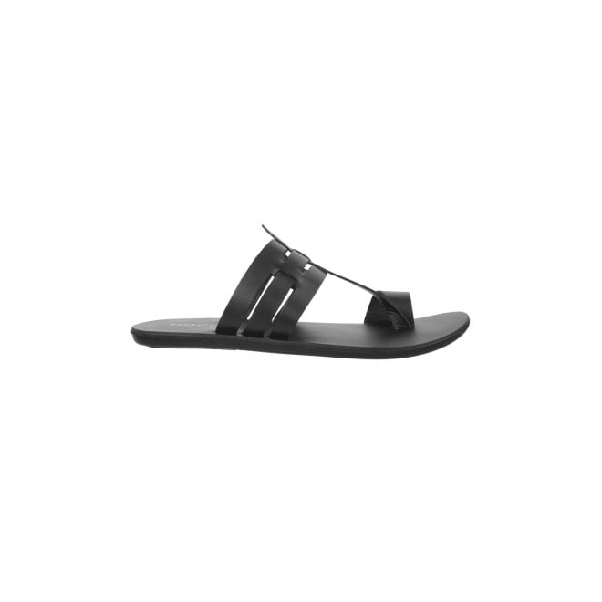 Mochi Men Black Casual Slippers (SKU: 16-993-11-40)