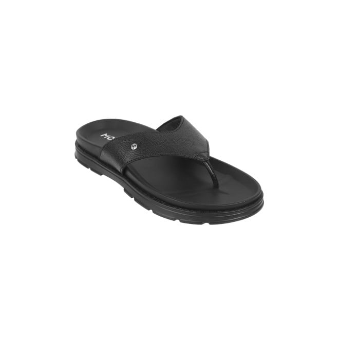 Mochi Men Black Casual Slippers (SKU: 16-995-11-40)