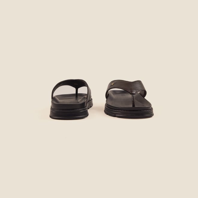 Mochi Men Brown Casual Slippers (SKU: 16-995-12-40)