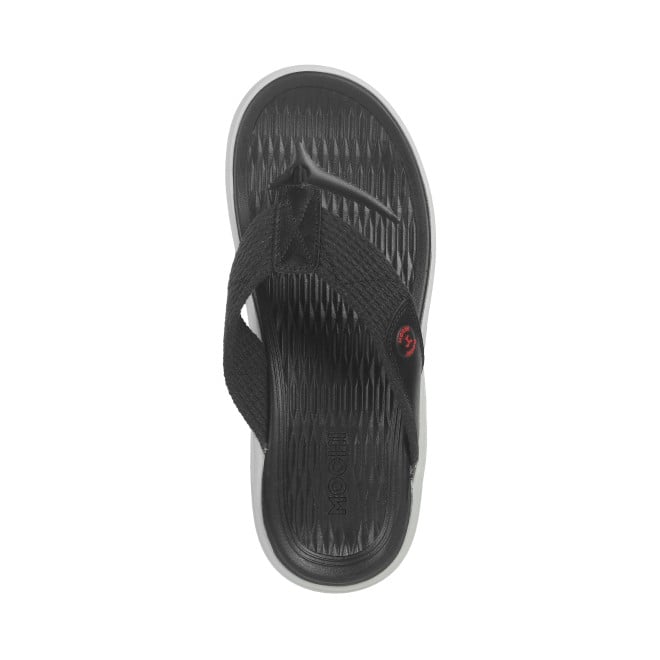 Mochi Men Black Casual Slippers (SKU: 16-996-11-40)