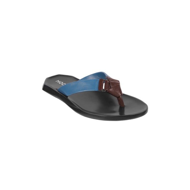 Mochi Men Light-blue Casual Slippers (SKU: 16-998-32-42)