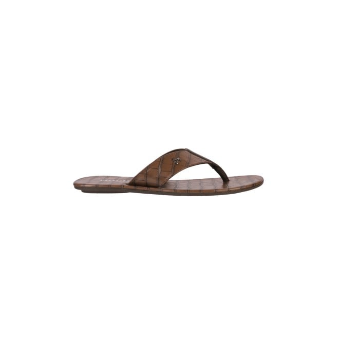 Mochi Men Brown Casual Slippers (SKU: 16-999-12-40)