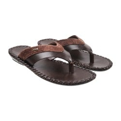 Men Brown Casual Slippers