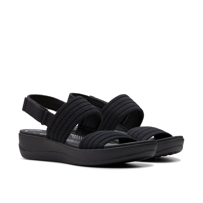 Clarks Women Black Casual Sandals (SKU: 161-1614-11-4)