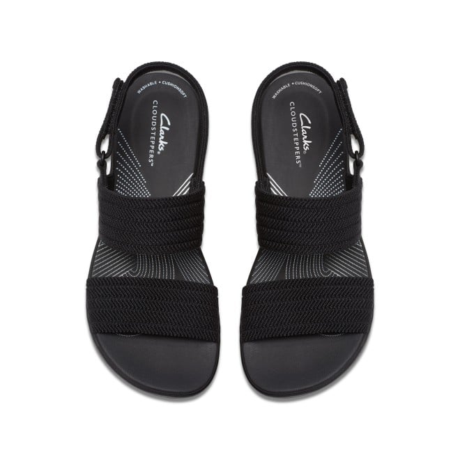 Clarks Women Black Casual Sandals (SKU: 161-1614-11-4)