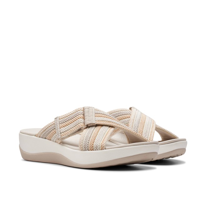 Clarks Women Beige Casual Slippers (SKU: 161-1615-20-5)