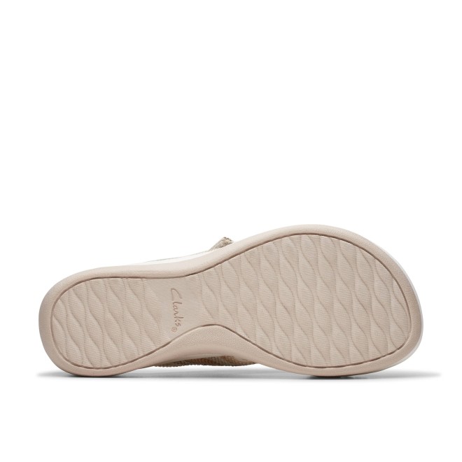 Clarks Women Beige Casual Slippers (SKU: 161-1615-20-5)
