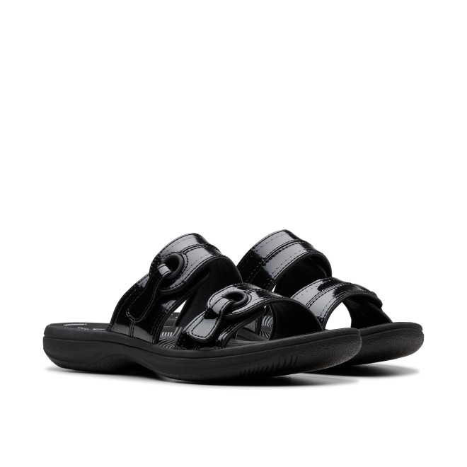 Clarks Women Black Casual Slippers (SKU: 161-1616-11-5)