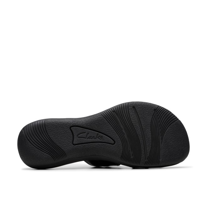Clarks Women Black Casual Slippers (SKU: 161-1616-11-5)