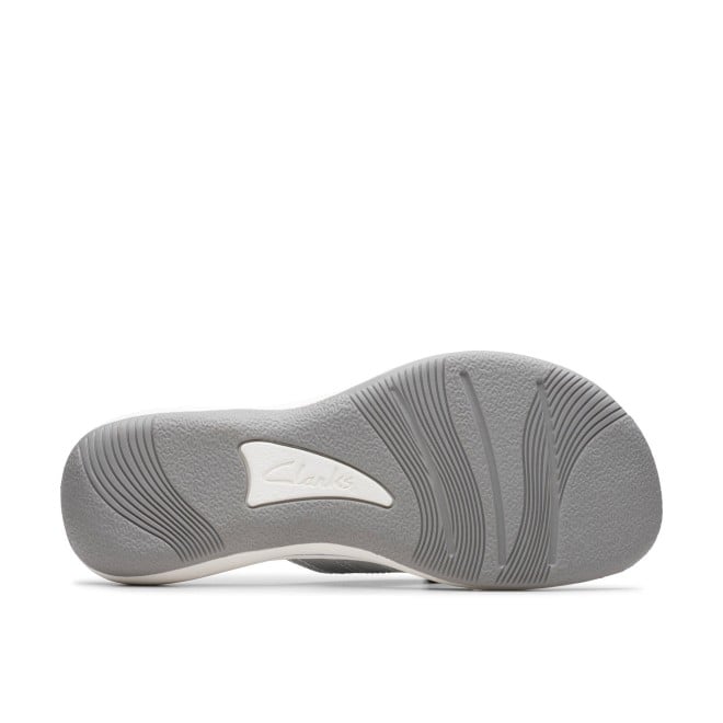Clarks Women White Casual Slippers (SKU: 161-1618-16-4)
