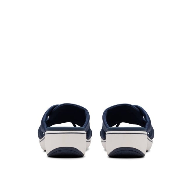 Clarks Women Blue-navy Casual Slippers (SKU: 161-1619-17-5)
