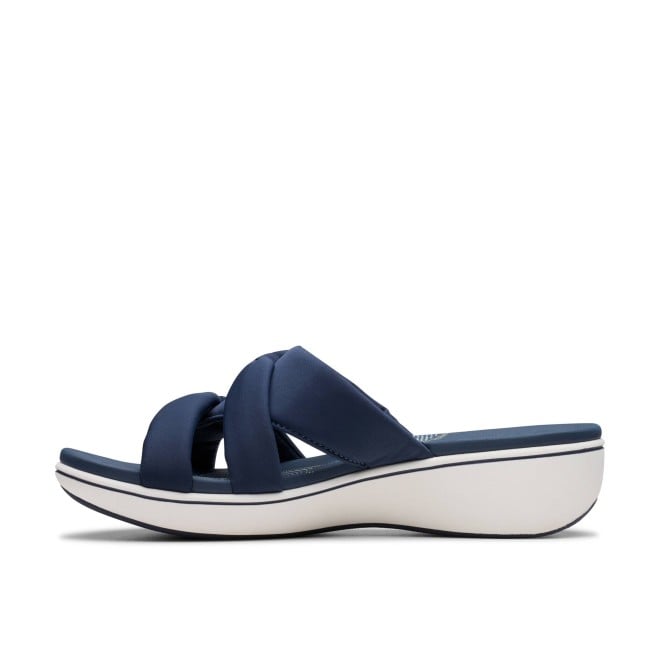 Clarks Women Blue-navy Casual Slippers (SKU: 161-1619-17-5)